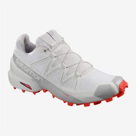 Salomon SPEEDCROSS 5 Mens Trail Running Shoes White | Salomon South Africa